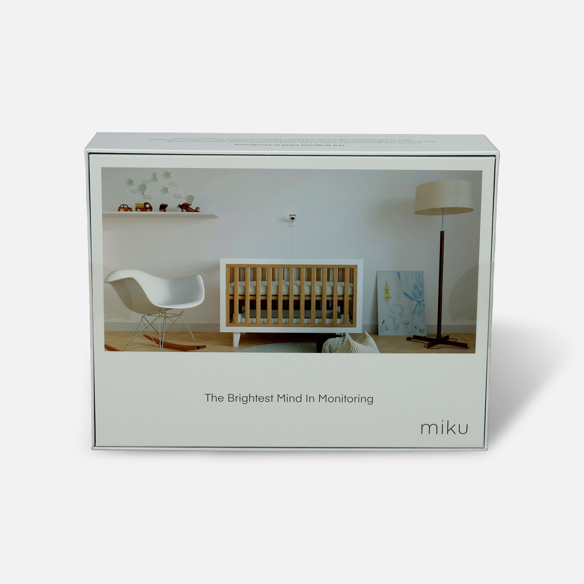 Miku Smart Baby Monitor with Breathing and Movement, , large