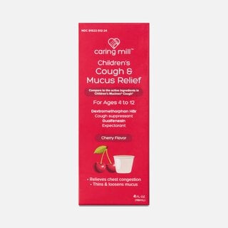 Caring Mill™ Children's Mucus Relief Multi-Symptom Cold, Cherry Flavor, 4 oz., , large