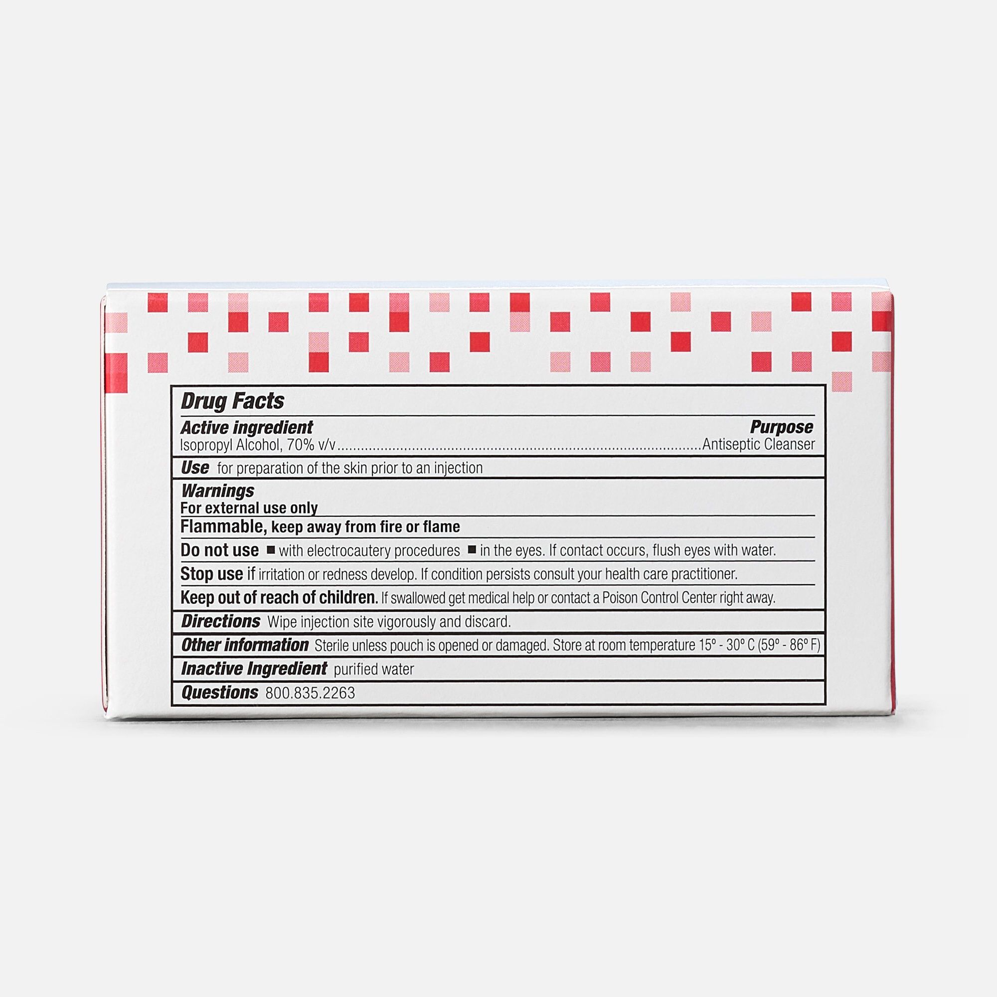 Caring Mill™ Alcohol Prep Pads, 100 ct., , large