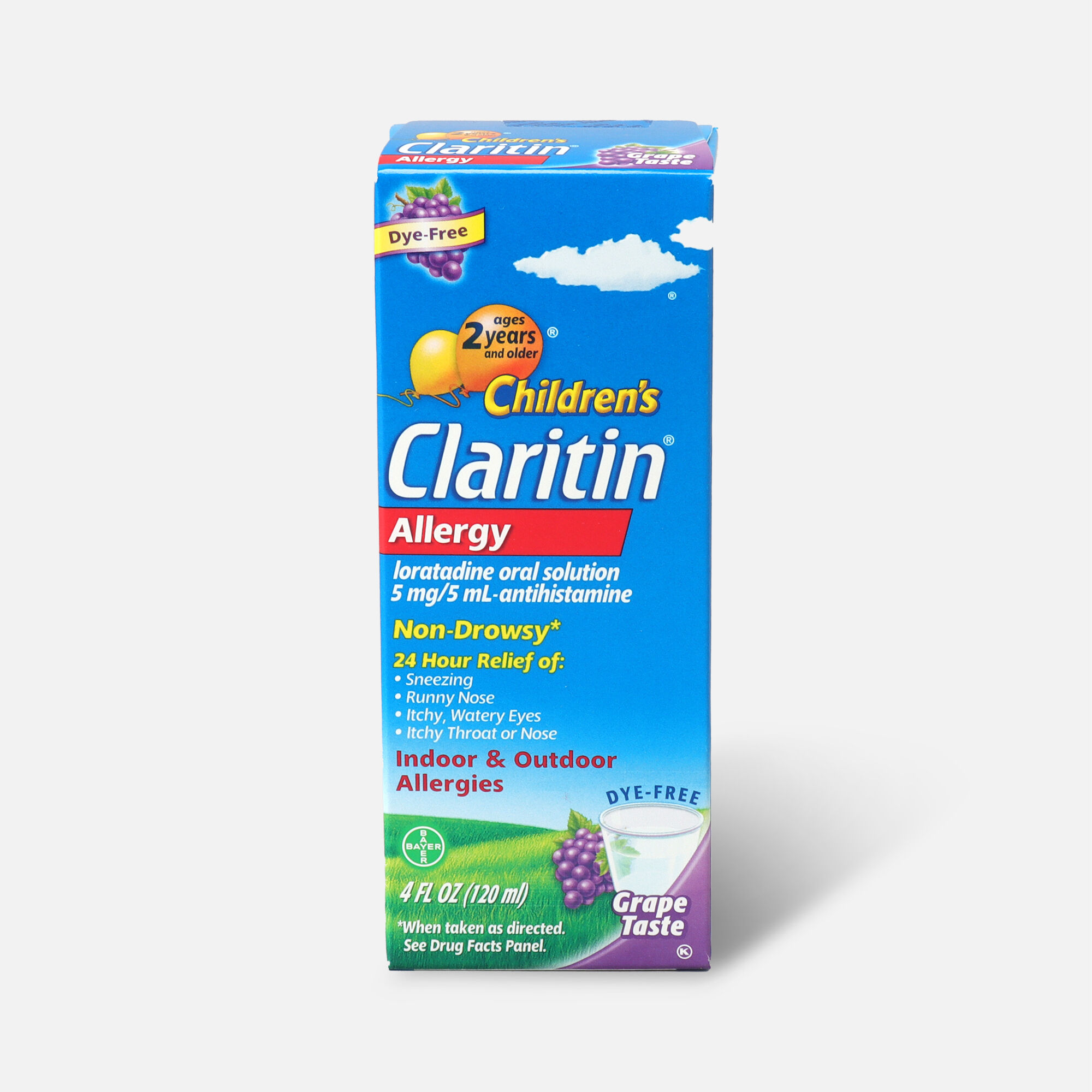 Claritin Children's Allergy Grape Syrup, , large