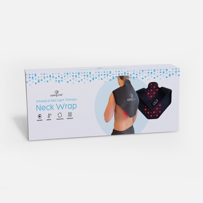 Infrared & Red-light Therapy Neck & Back Wrap – Caring Mill™, , large