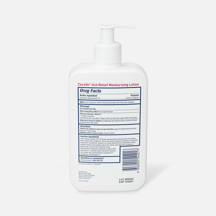 CeraVe Moisturizing Lotion for Itch Relief, , large