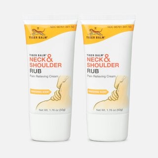 Tiger Balm Neck & Shoulder Rub, 50G, 1.76 oz. (2-Pack), , large
