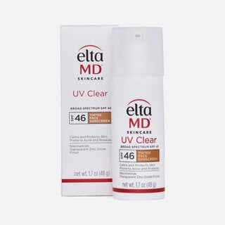 EltaMD UV Clear Broad-Spectrum Tinted Face Sunscreen, SPF 46, 1.7 oz., , large