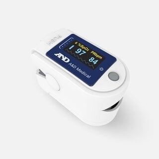 A&D Medical Essential Wireless Fingertip Pulse Oximeter, , large