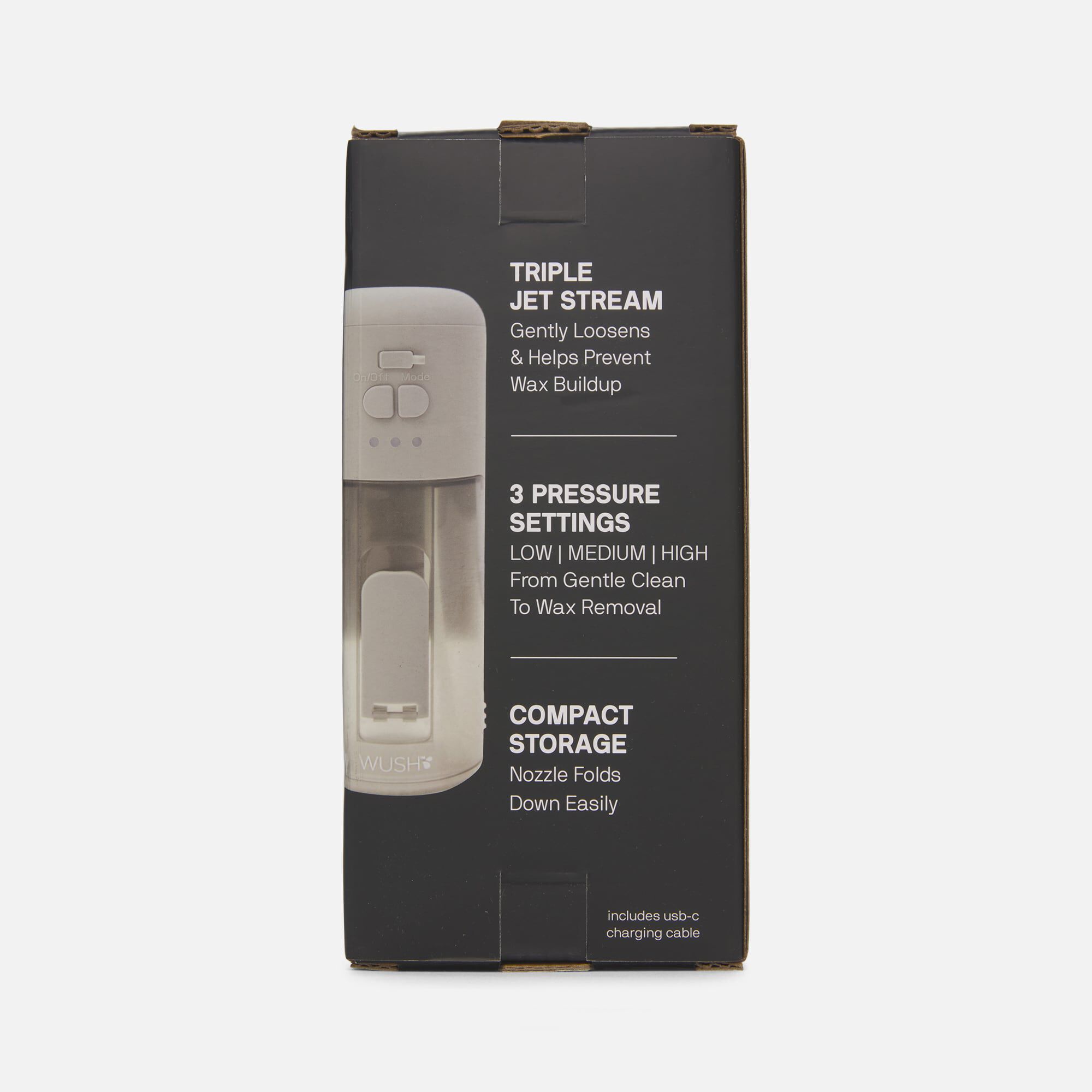 Wush Pro Powered Ear Cleaner, Grey, large