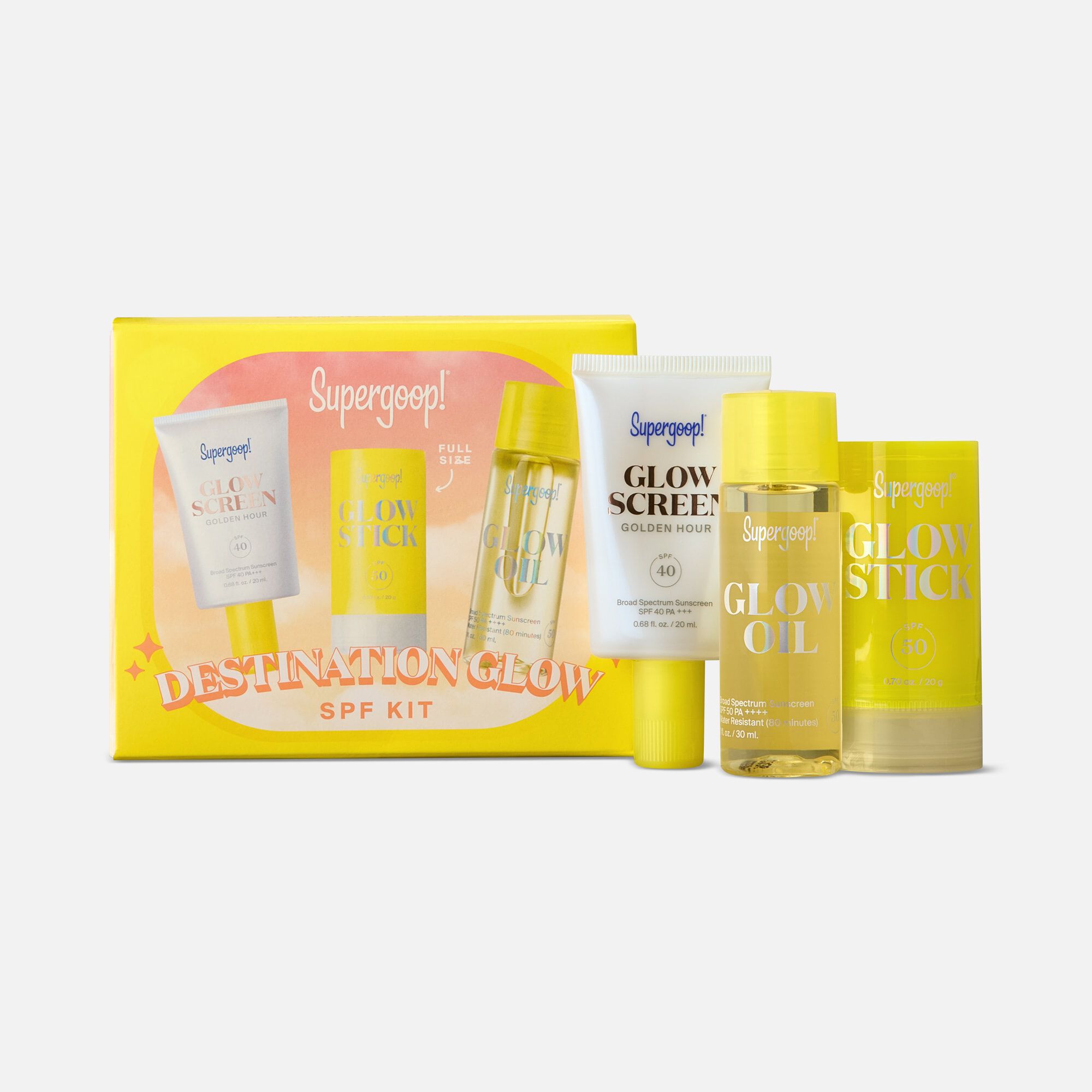 Supergoop! Destination Glow Kit, , large