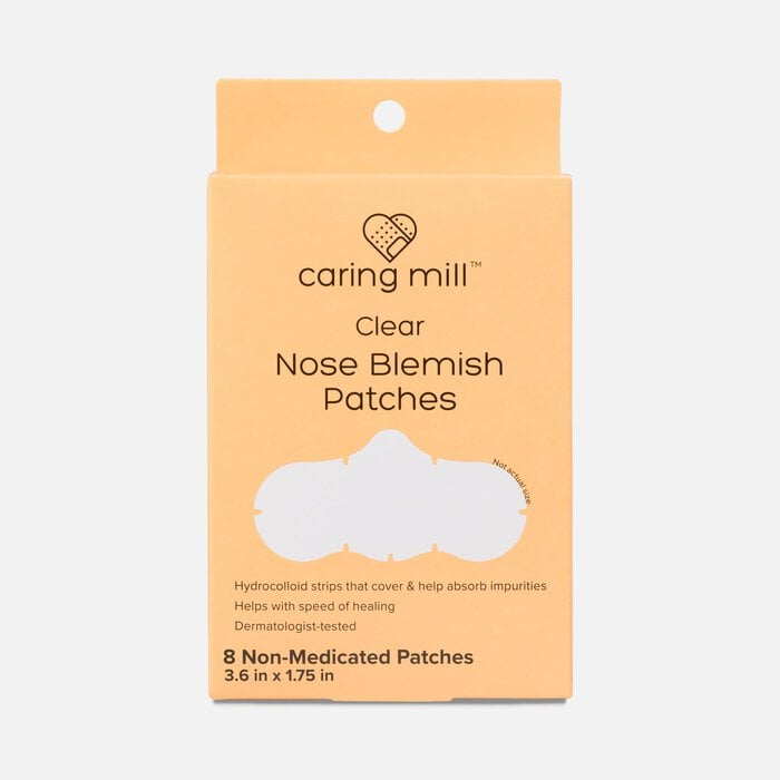 Caring Mill™ Nose Blemish & Clarifying Hydrocolloid Strips, 8 ct, , large