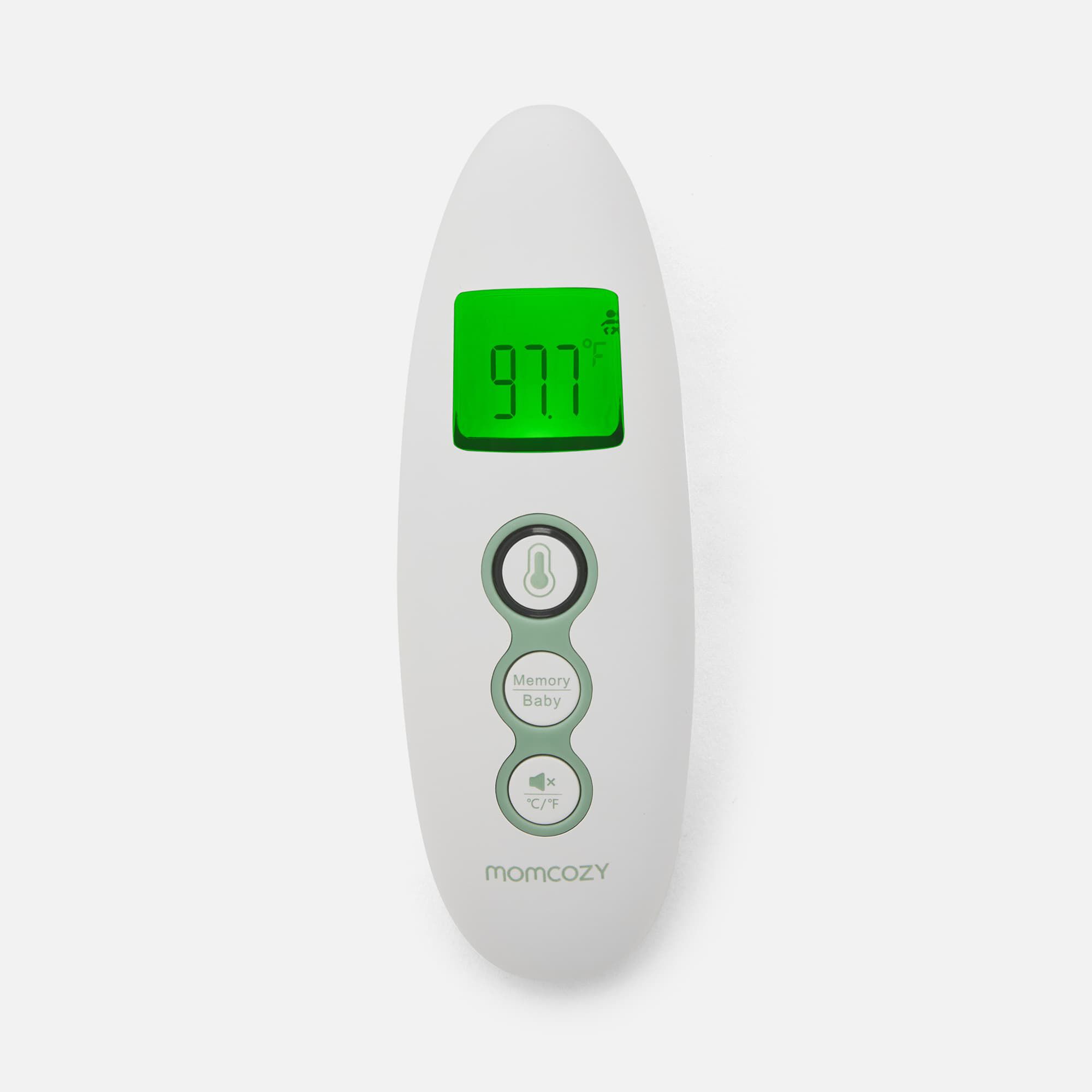 Momcozy Non-Contact Forehead & Ear Thermometer, , large