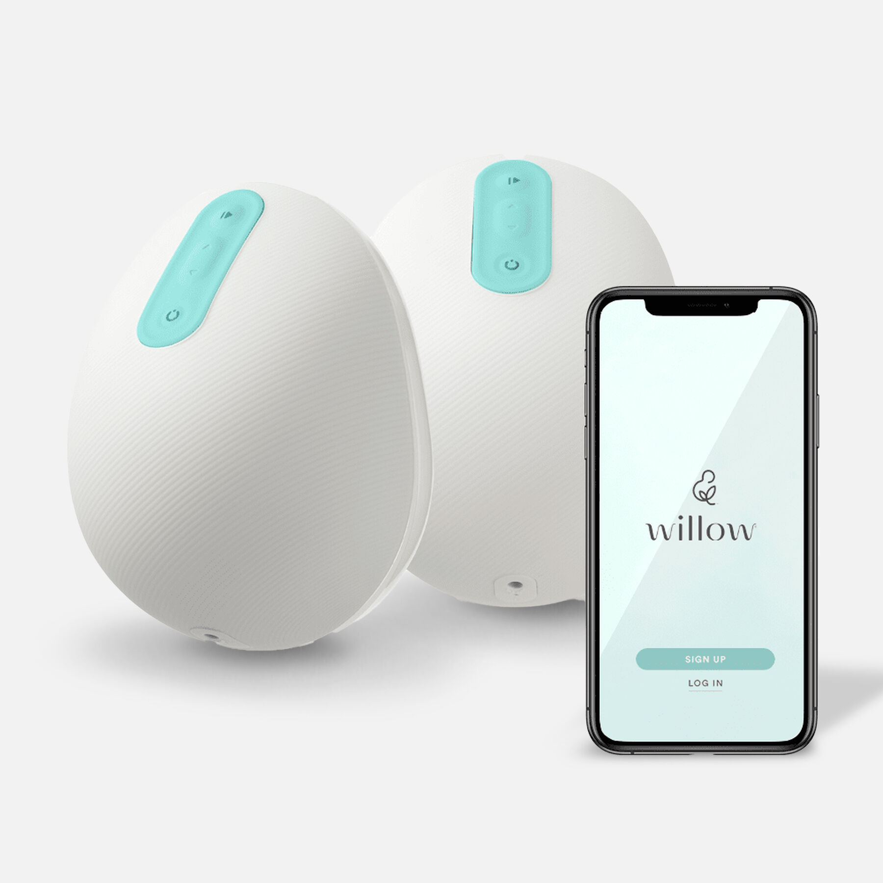 Willow Generation 3 Wearable Double Electric Breast Pump - White, , large
