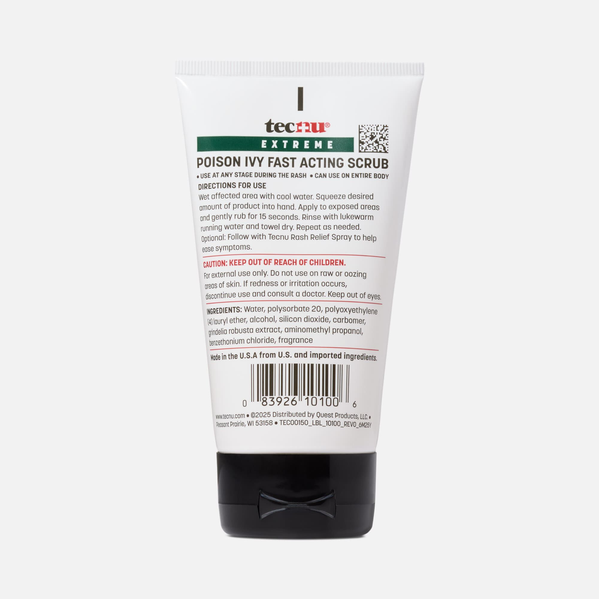 Tecnu Extreme Medicated Poison Ivy & Oak Scrub, 4 oz., , large