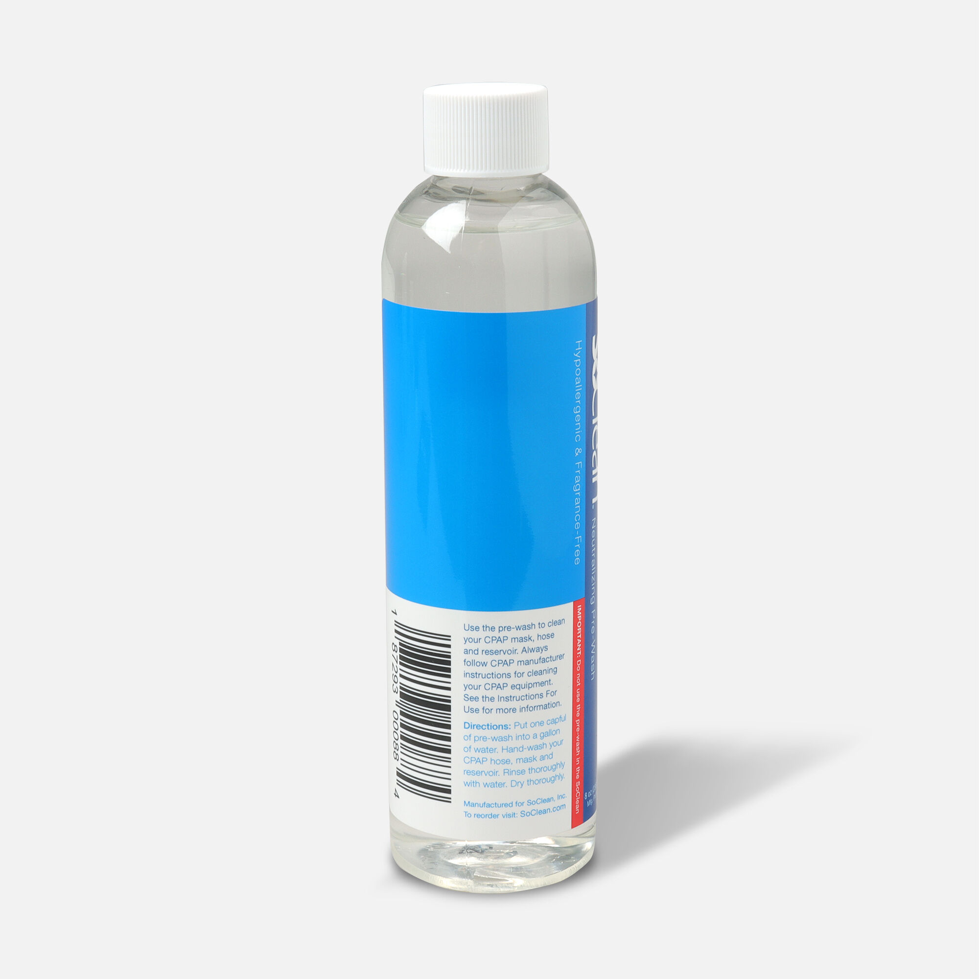 SoClean Neutralizing Pre-Wash, 8 oz. by SoClean | FSA Store