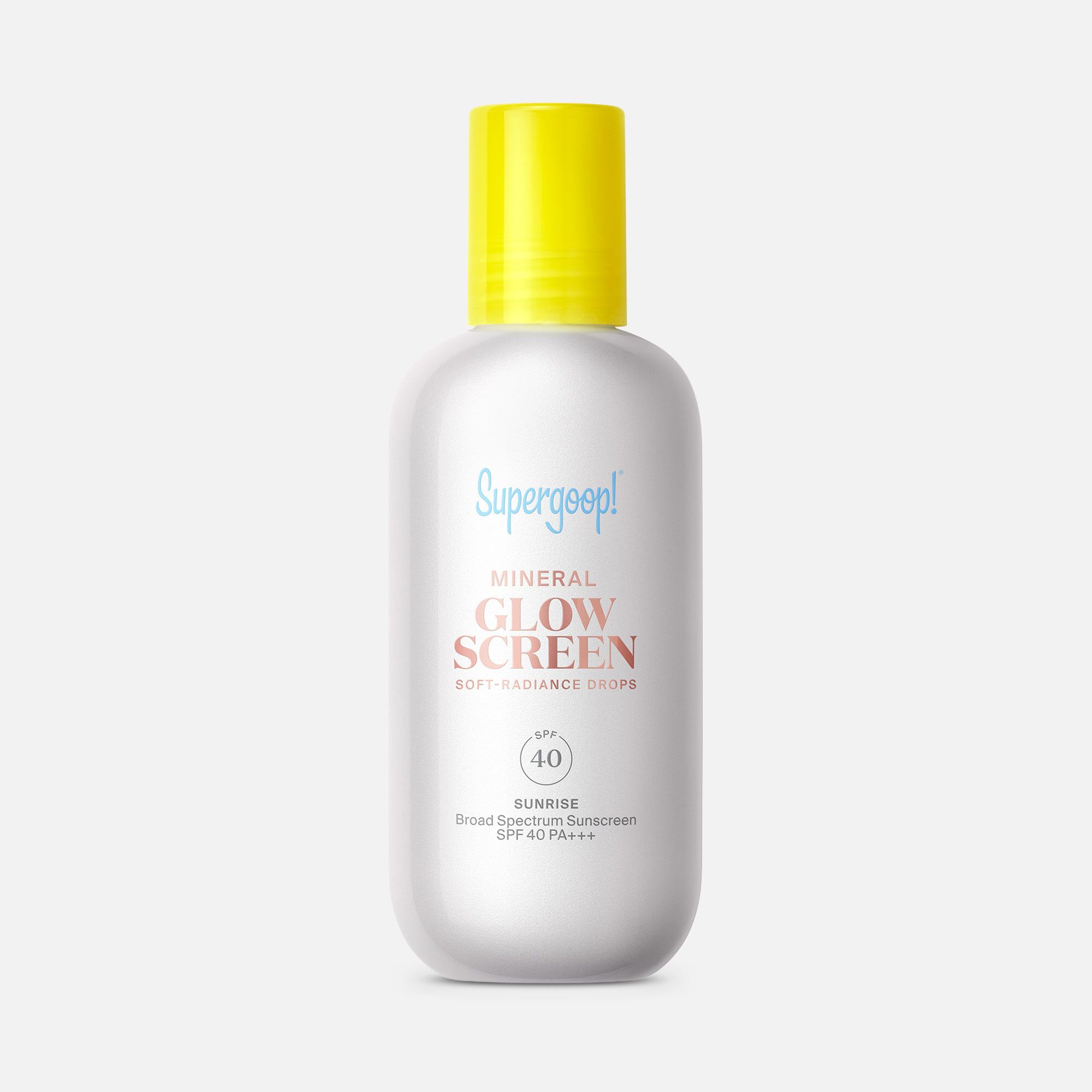 Supergoop! Mineral Glowscreen Soft-Radiance Drops SPF 40, Sunrise, 1.7 fl. oz., , large