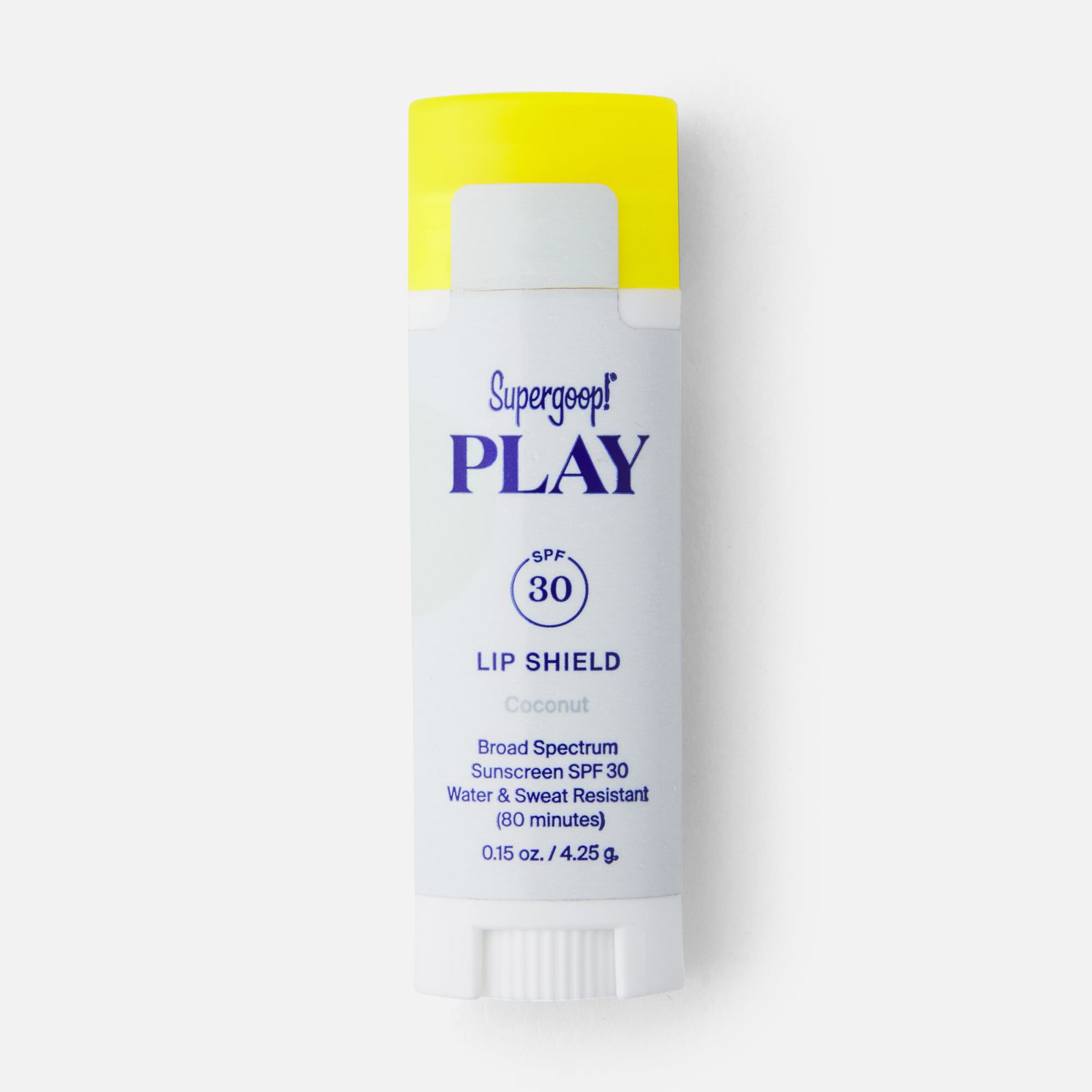 Supergoop! PLAY Lip Shield SPF 30 Coconut, .15 oz.