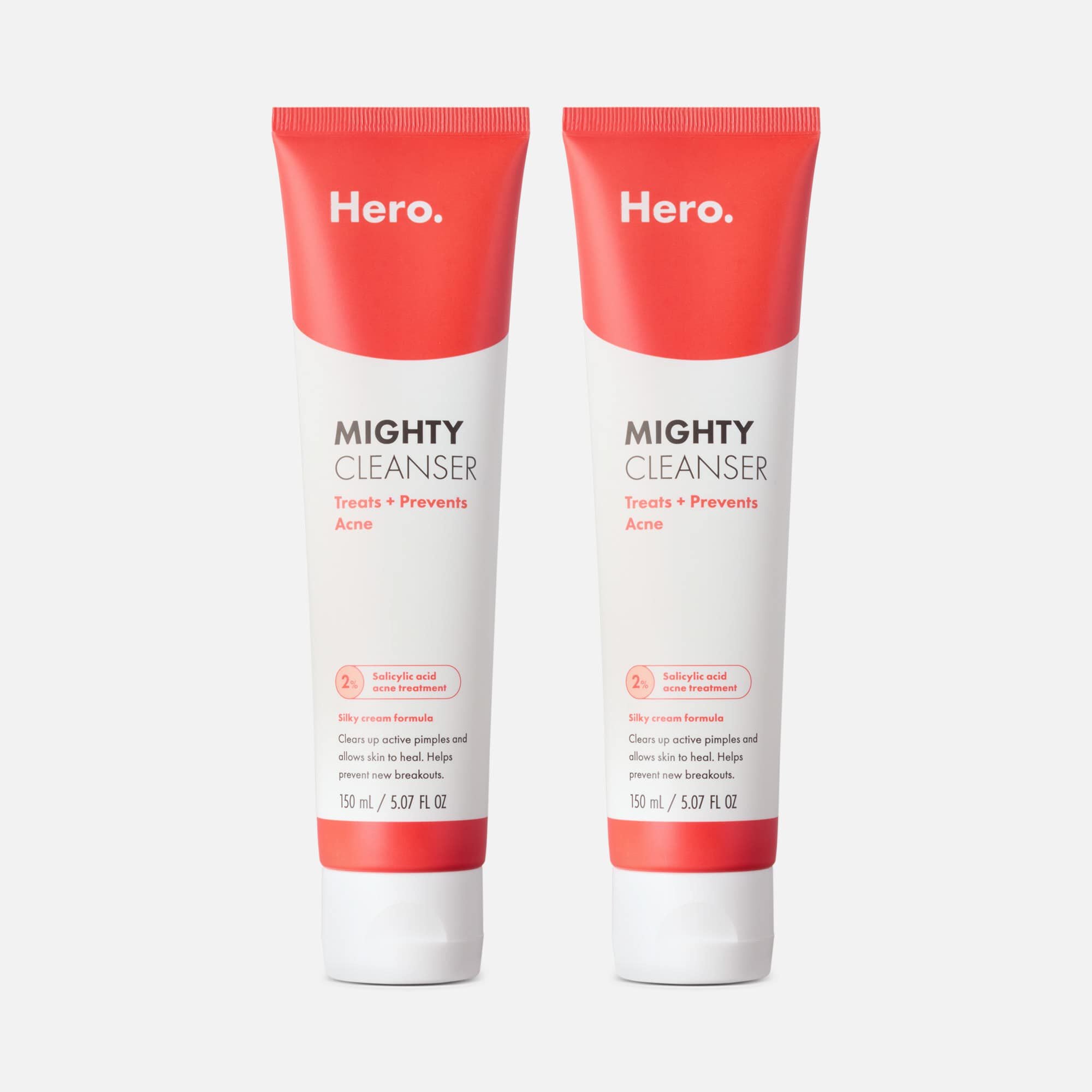 Hero Cosmetics Mighty Cleanser, 5 fl. oz. (2 pack)