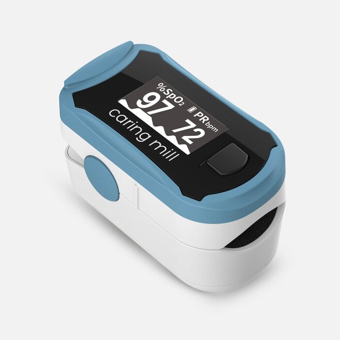 Caring Mill™ Fingertip Pulse Oximeter, , large