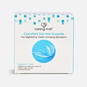 Caring Mill&trade; Comfort Nighttime Dental Guards &ndash; 2 Guards 1 Case