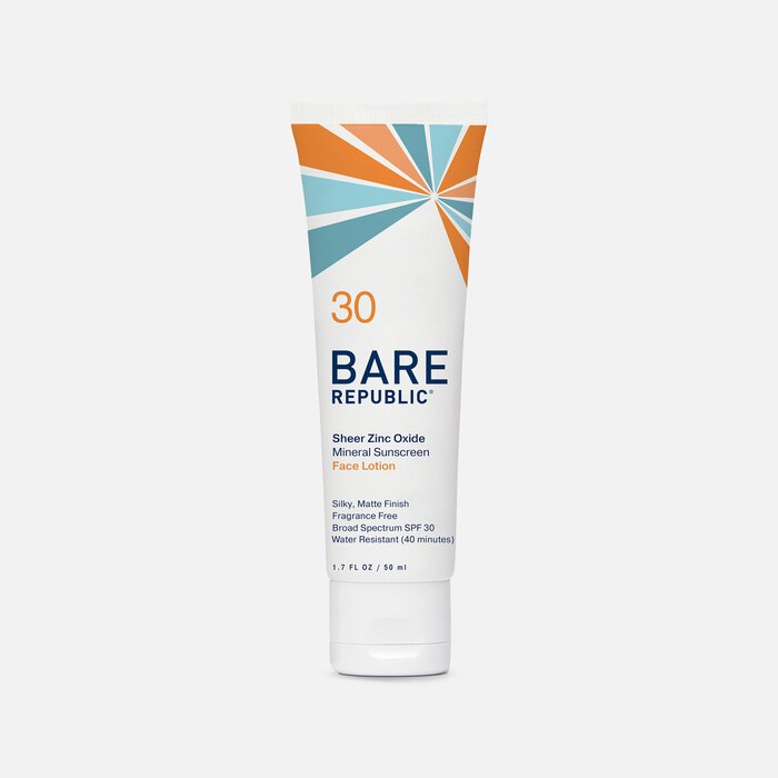 Bare Republic Mineral SPF 30 Face Sunscreen Lotion, 1.7 oz., , large