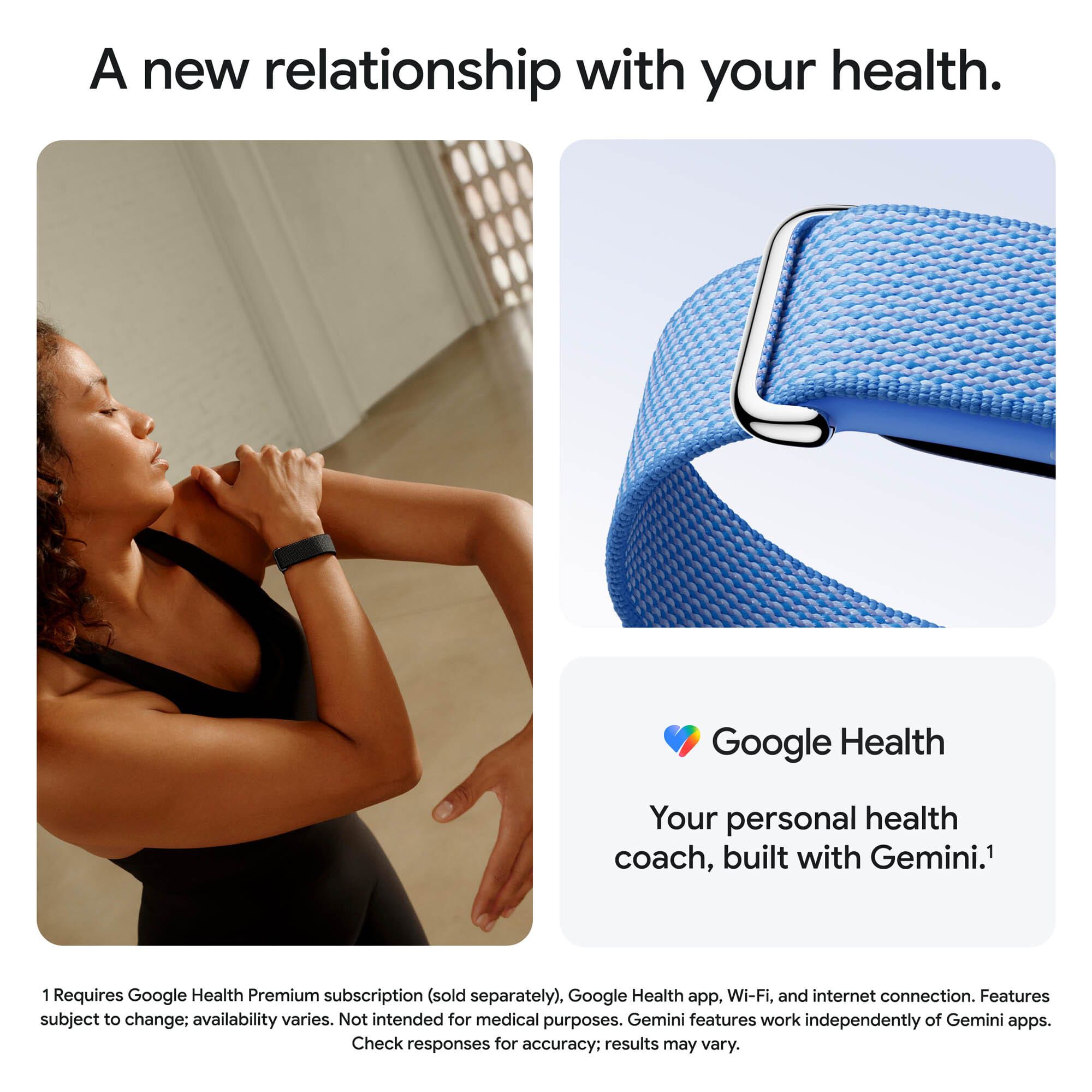 Google Fitbit Air, Screenless Fitness and Health Tracker, Lavender, One Size, Lavender, large