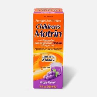 Children’s Motrin, 4 fl oz, Grape Flavor