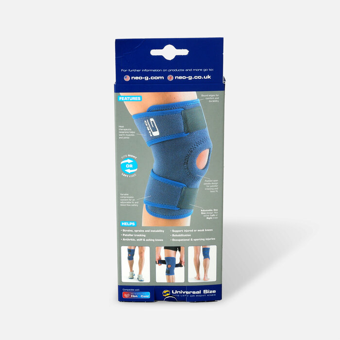 Neo G Open Knee Support, One Size, , large