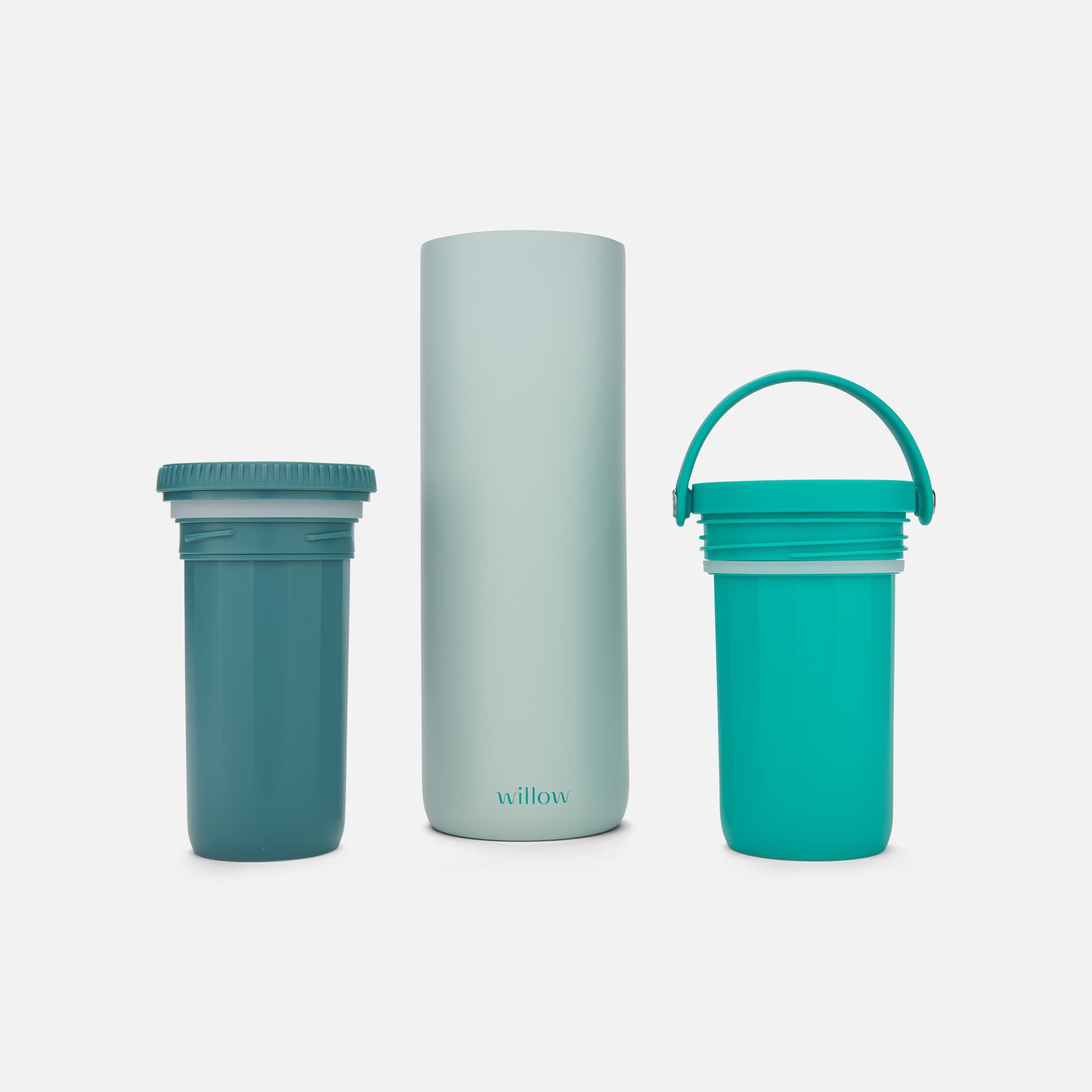 Willow Portable Breast Milk Cooler, 16 oz. Capacity, Teal, large