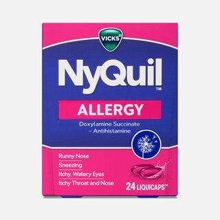 Vicks® NyQuil™ Allergy Nighttime LiquiCaps™, 24 ct., , large