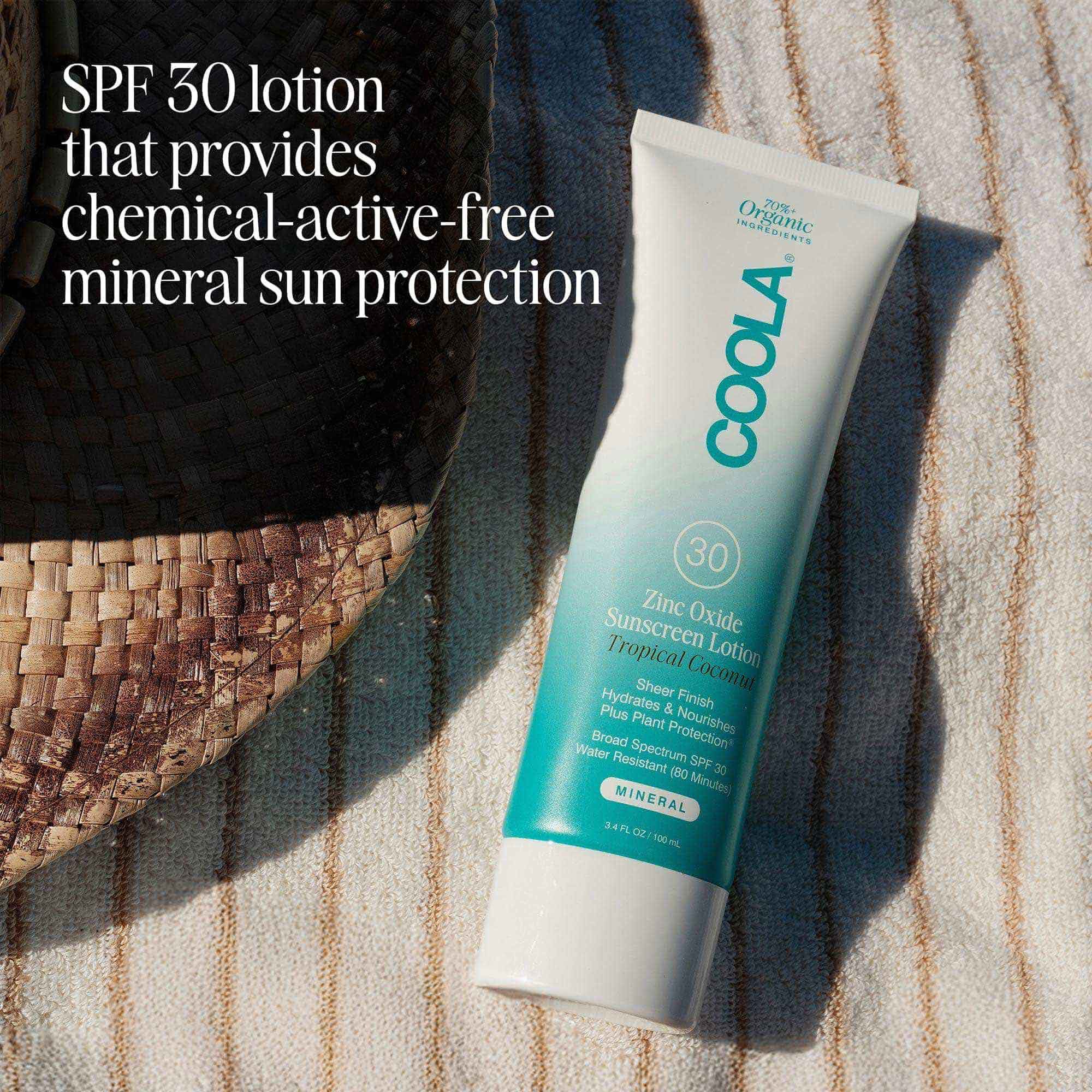 COOLA® Mineral Body Organic Sunscreen Lotion, , large