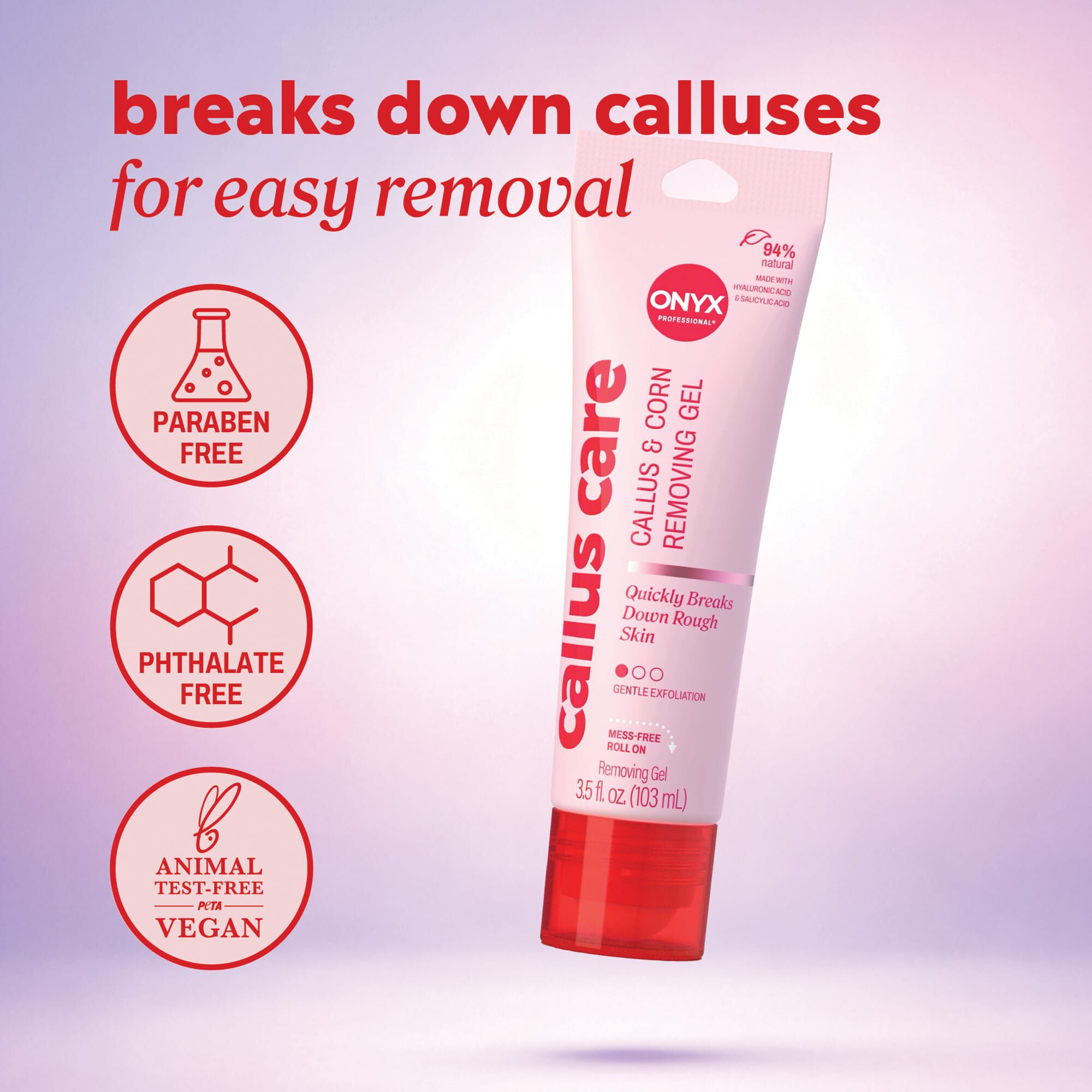 ONYX Professional Callus Care Callus & Corn Peeling Gel, , large