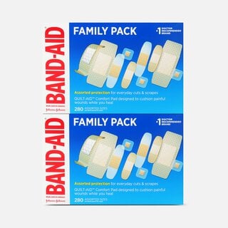 BAND-AID® Family Pack Assorted Adhesive Bandages, 280 ct. (2-Pack), , large
