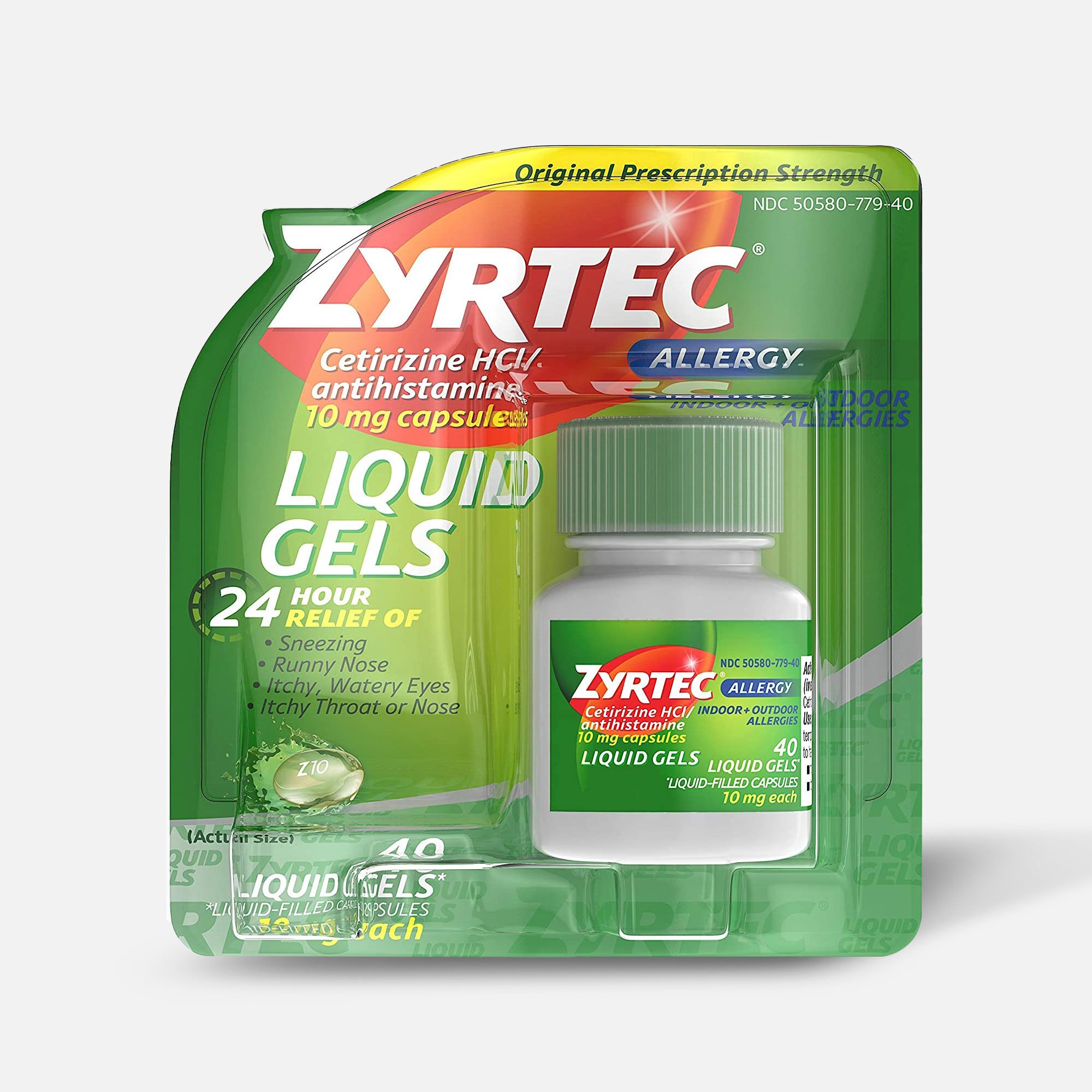 Zyrtec Allergy Liquid Caps, , large