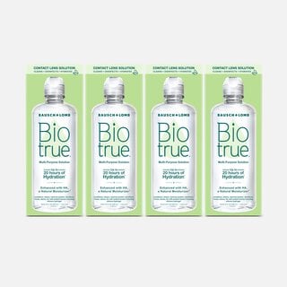 Bausch + Lomb Biotrue Multi-Purpose Solution for Soft Contact Lenses, 10 fl oz. (4 pack), , large