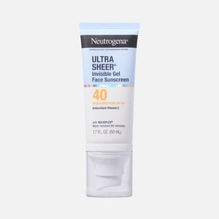 Neutrogena Ultra Sheer Invisible Gel Face Sunscreen SPF 40, 1.7 oz. Tube