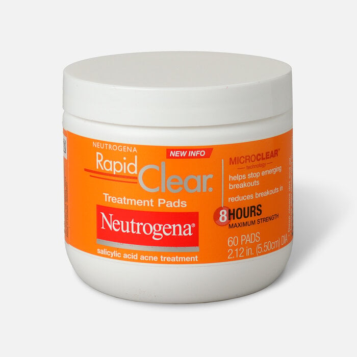 Neutrogena Rapid Clear Treatment Pads - 60 ct., , large
