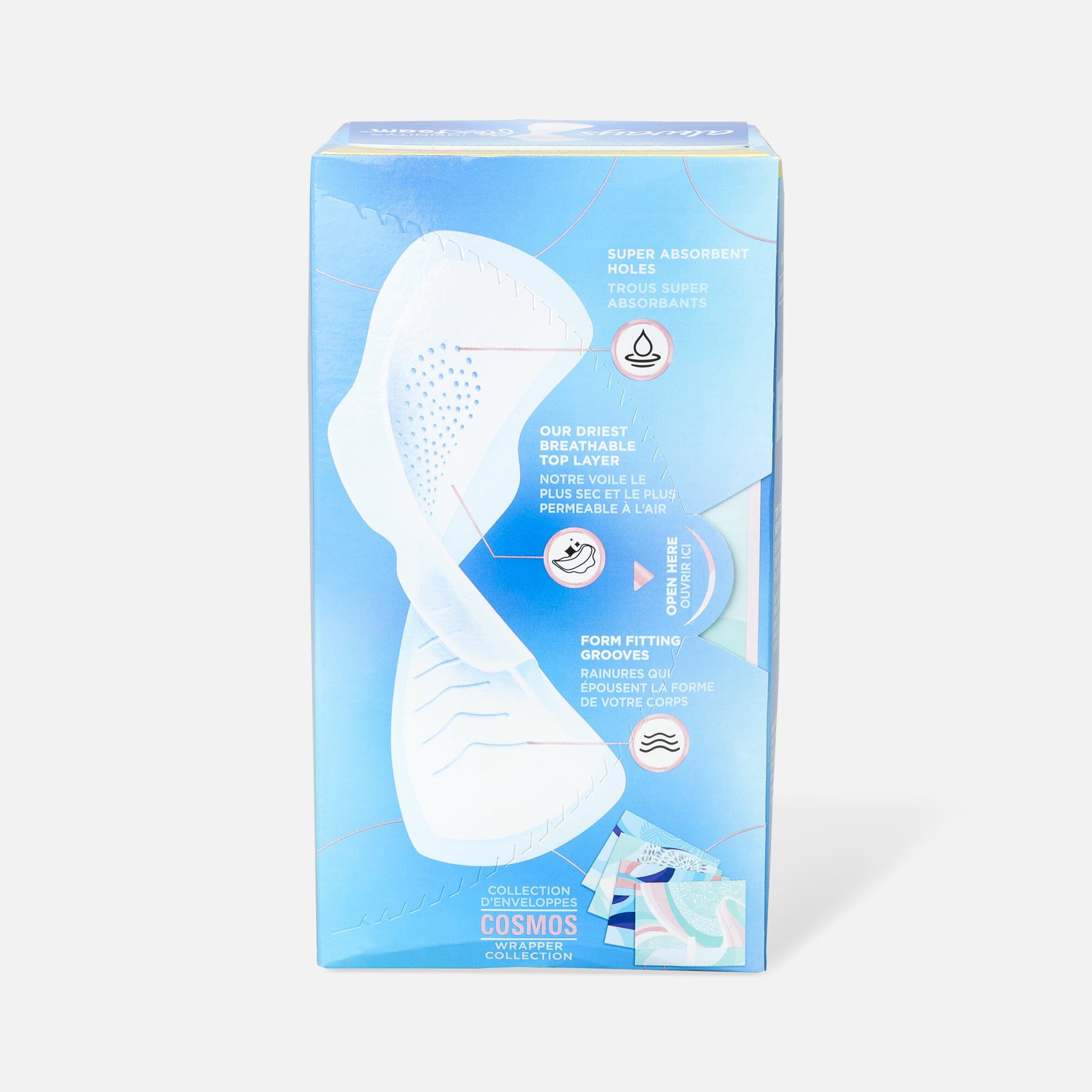 Always Infinity FlexFoam Pads with Wing, Unscented, , large