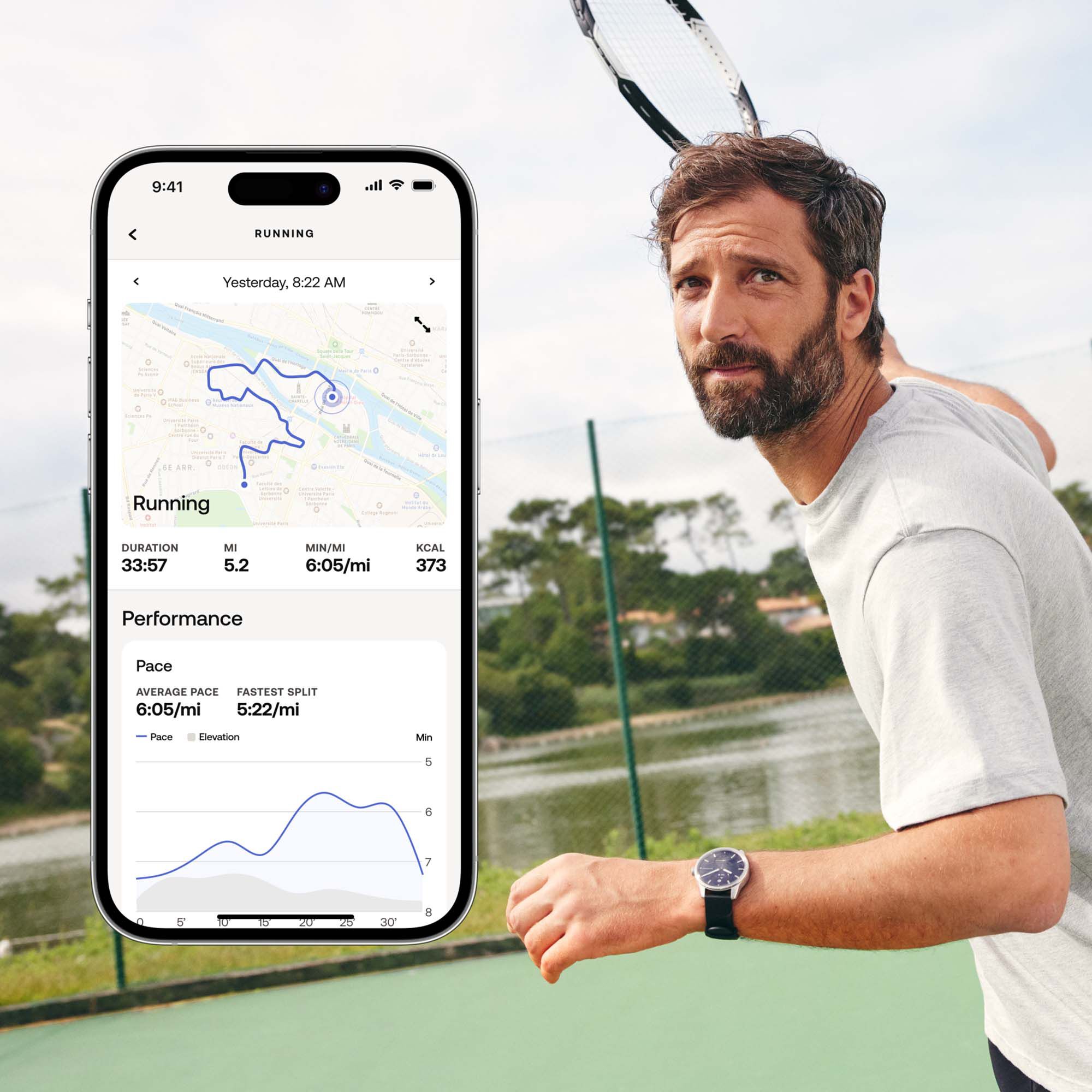 Withings ScanWatch 2 Smart Wearable Health Tracker, 42mm, Black, , large