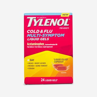Tylenol Cold & Flu Multi-Symptom Day Liquid Gels, 24 ct., , large