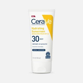 CeraVe Hydrating Sunscreen Body Lotion, SPF 30, 5 fl oz., , large