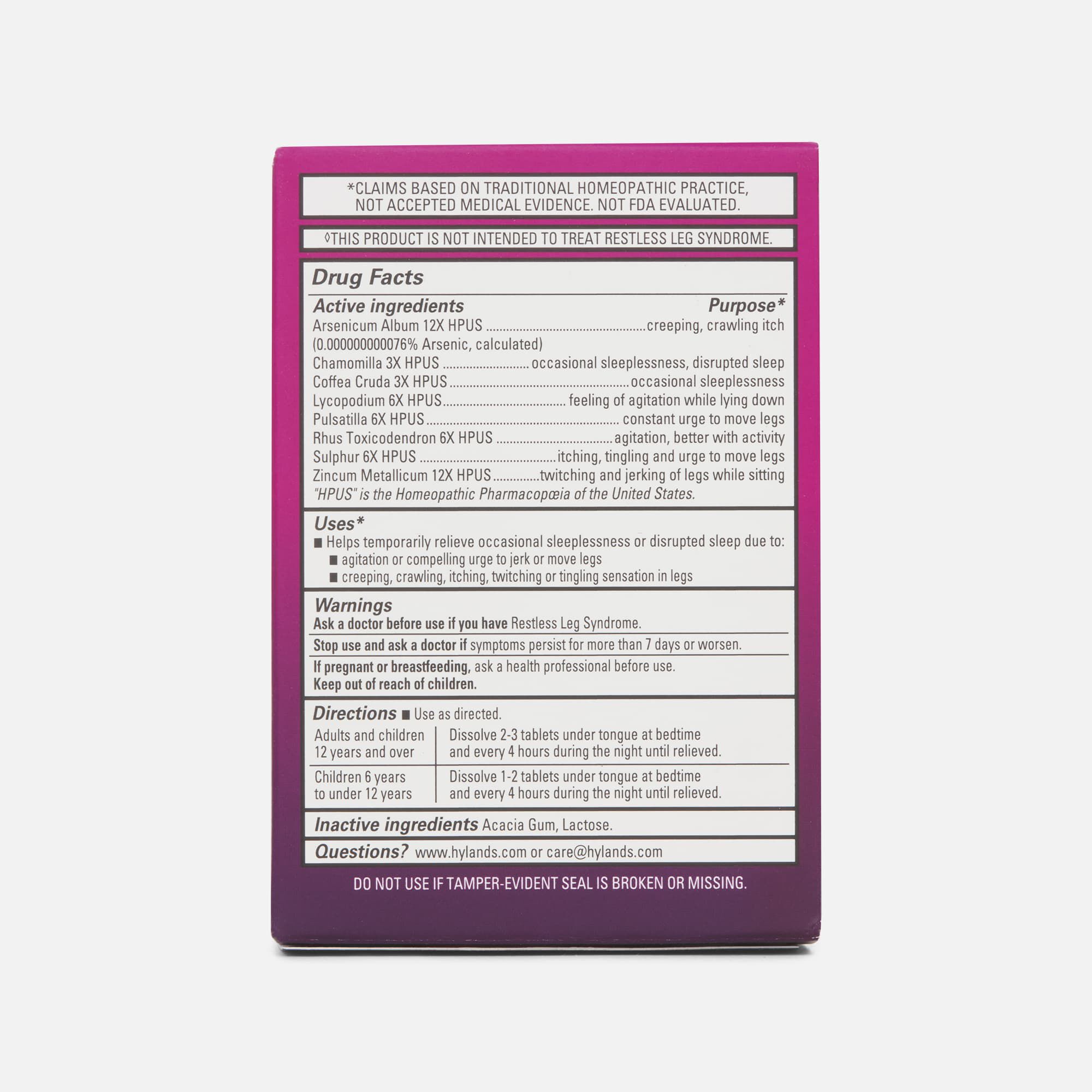Hyland's Restful Legs PM Tablets, 50 ct., , large