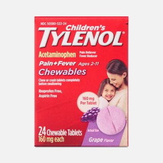 Children's Tylenol® Chewables, Grape, 24 ct.