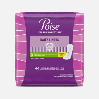 Poise Daily Liners, Incontinence Panty Liners, , large