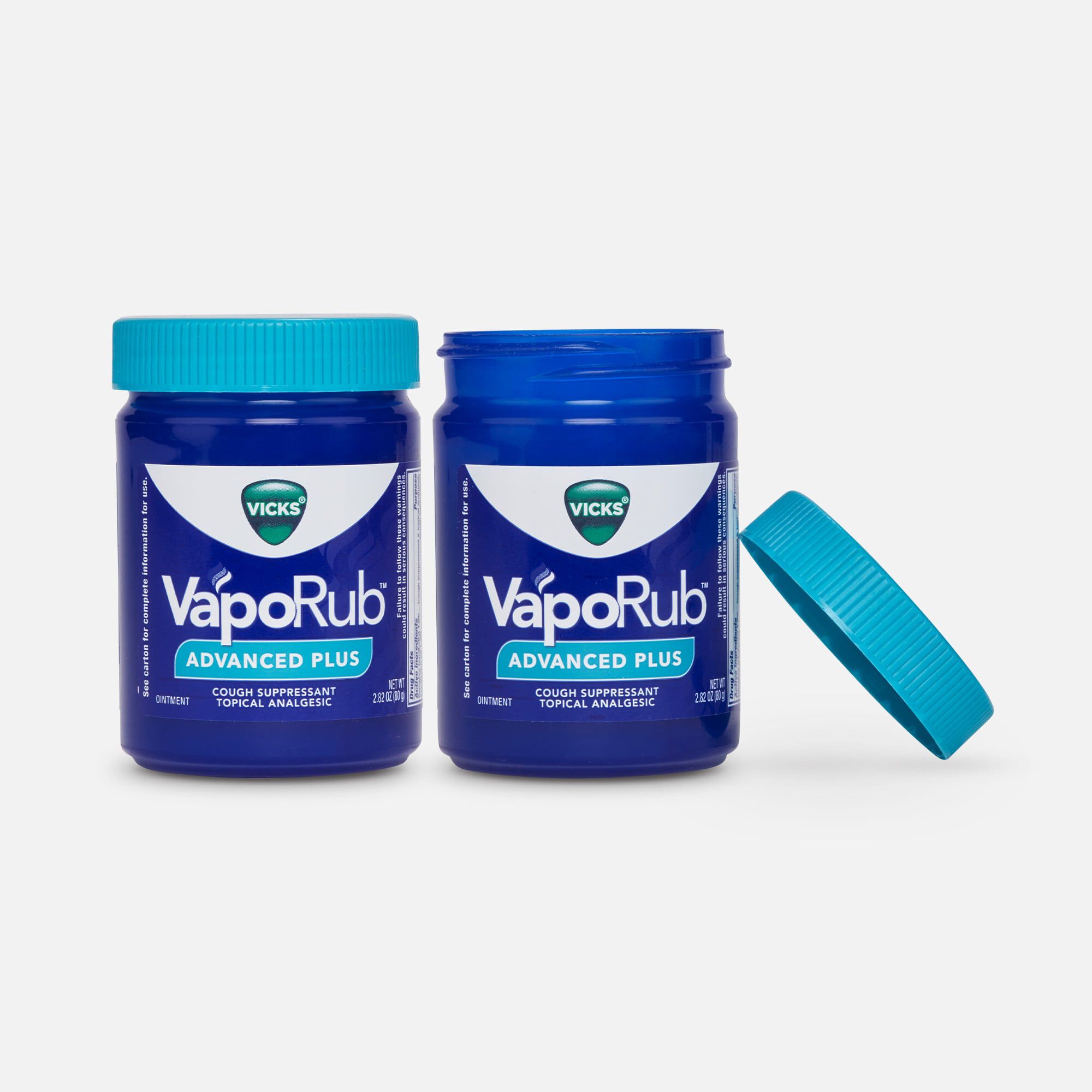 Vicks VapoRub Advanced Plus, 2.82 oz. (2-Pack), , large