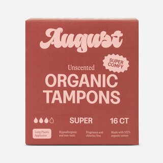 August Super Tampons, 16 ct.