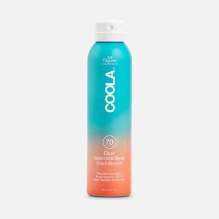 COOLA Classic Body Organic Sunscreen Spray SPF 70 Peach Blossom, 6 oz., , large