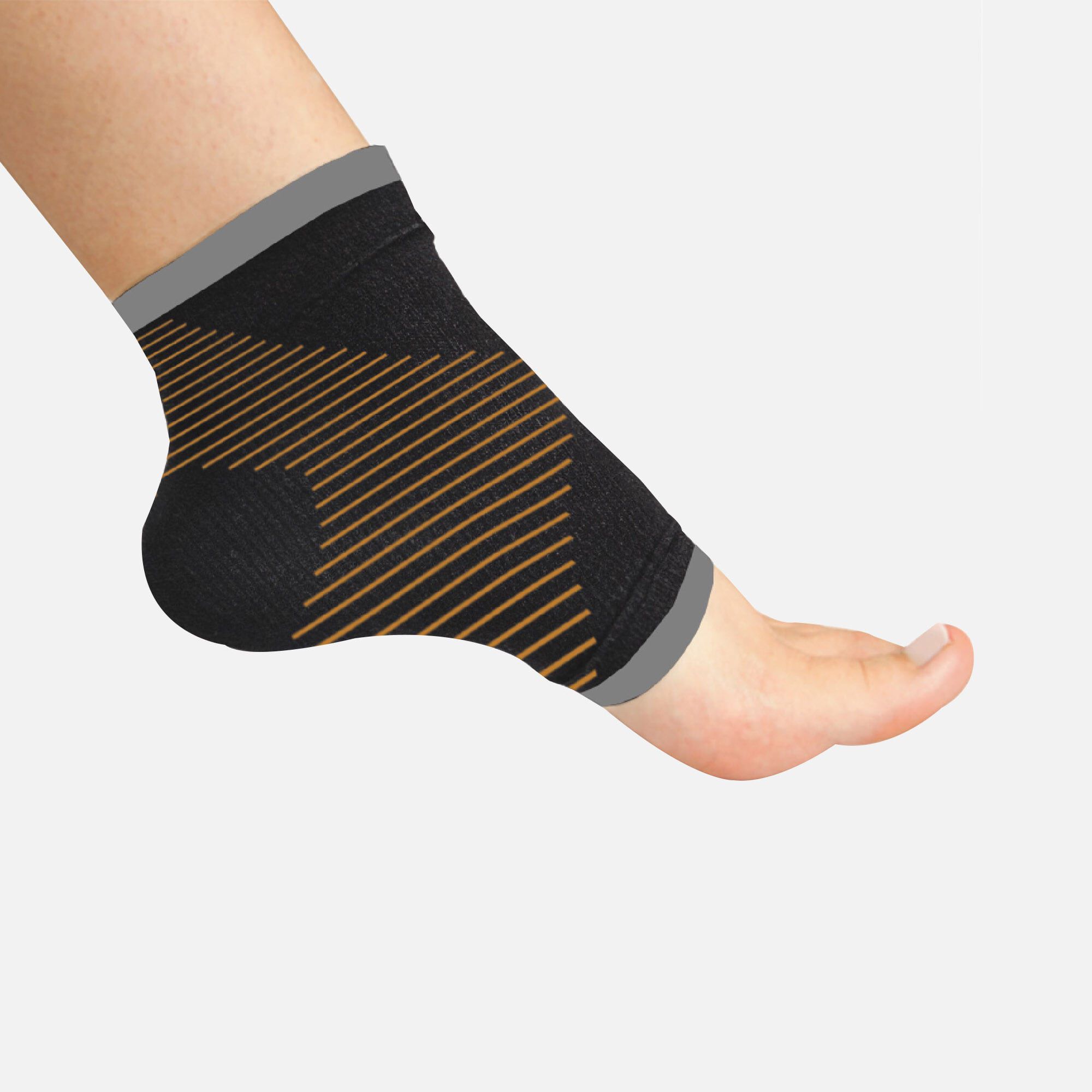 Caring Mill™ Copper-Infused Ankle Brace Compression Sleeve, , large
