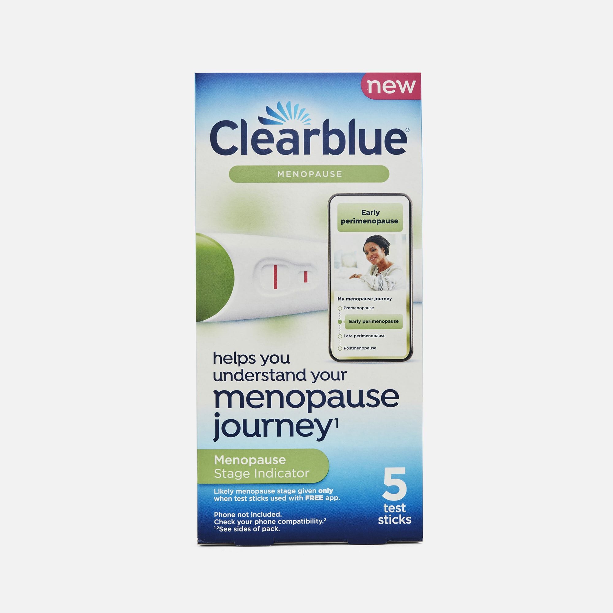 Clearblue Menopause Stage Indicator Tests, 5 ct., , large