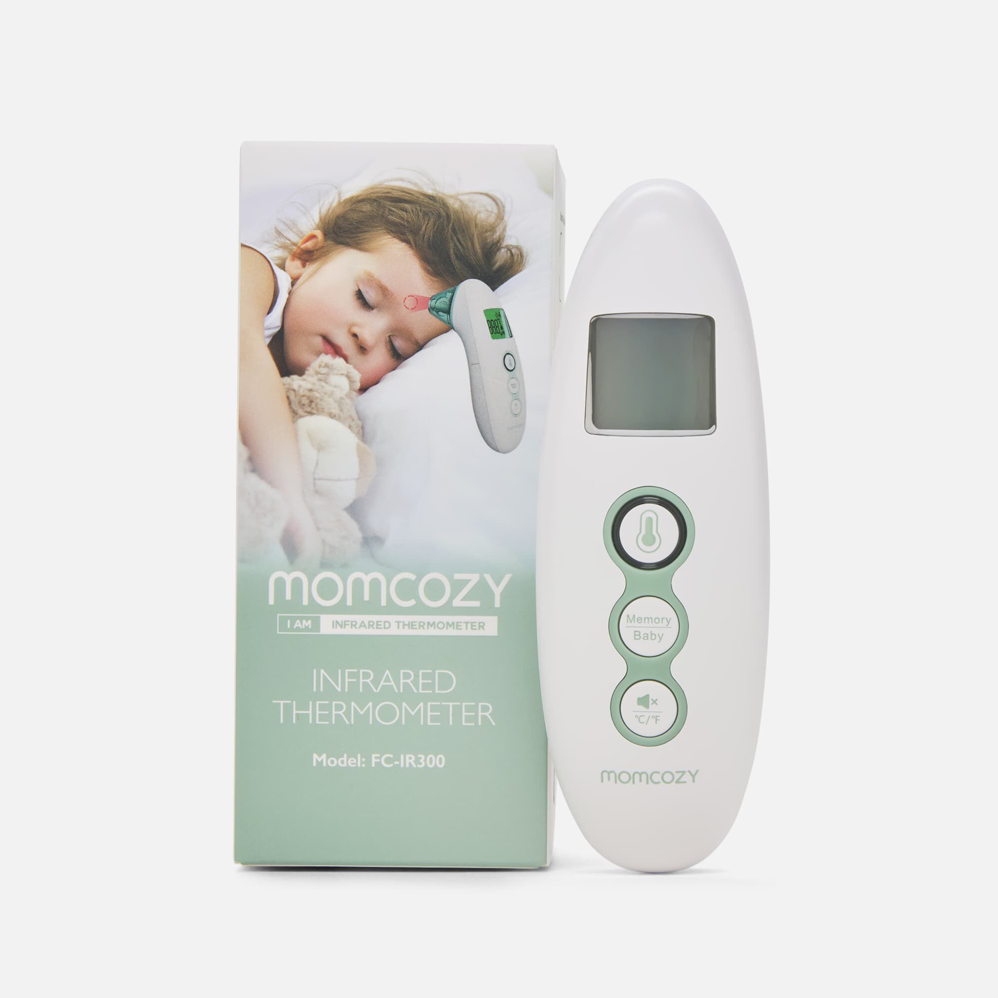 Momcozy Non-Contact Forehead & Ear Thermometer, , large