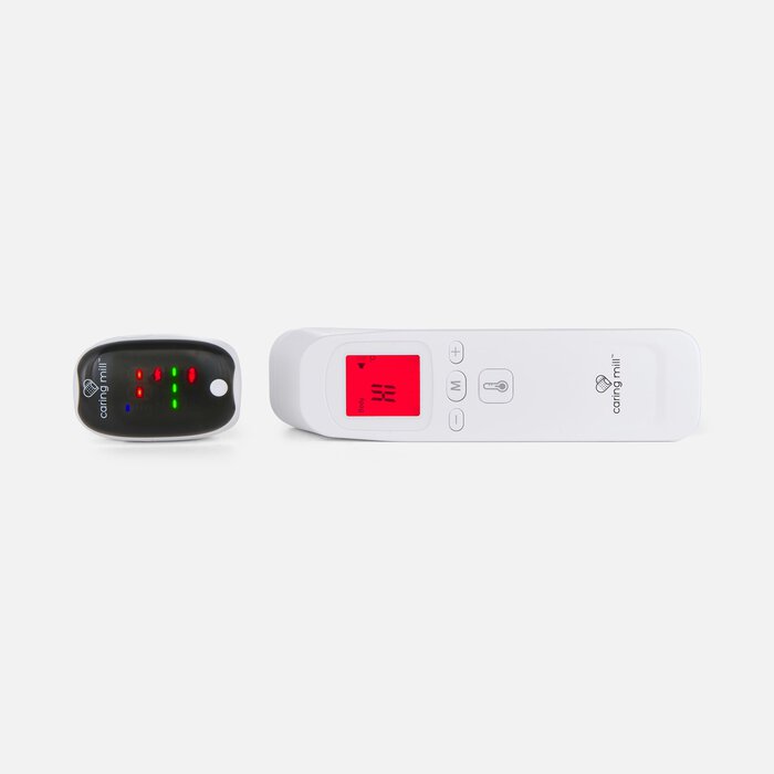 Caring Mill™ Thermometer & Pulse Oximeter, Dual Pack, , large