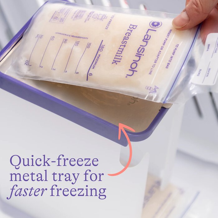 Lansinoh Breastmilk Bags Storage Container, , large