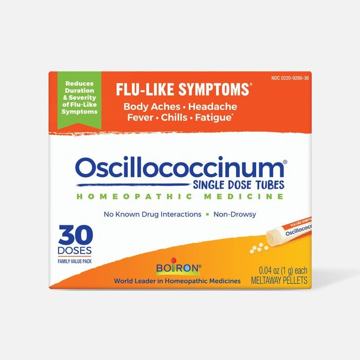 Boiron Oscillococcinum Homeopathic Medicine, 30 doses, , large